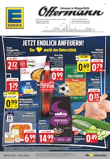 Aktueller EDEKA Prospekt für Marienheide und Ungebung, Seiten zum blättern EDEKA Prospekt Aktuelle Angebote mit Seiten in Marienheide und Umgebung
