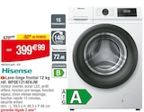 Lave-linge frontal 12 kg - HISENSE en promo chez Carrefour Wittenheim à 399,99 €