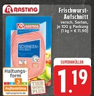 Frischwurst-Aufschnitt bei E center im Prospekt "" für 1,19 €