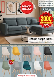 Prospectus Maxi Bazar "Meublez-vous de bonnes affaires" en cours à Toulon, Page 1 Catalogue Maxi Bazar en cours à Toulon, "Meublez-vous de bonnes affaires", Page 1