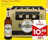 Premium Pilsener Angebote von Warsteiner bei Netto Marken-Discount Straubing für 10,99 €