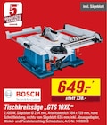 Tischkreissäge GTS 10XC von Bosch im aktuellen toom Baumarkt Prospekt für 649,00 €