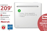 Promo Radiateur à inertie sèche alliage à 209,00 € dans le catalogue Mr.Bricolage à Rezé
