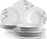 Tafelservice, 18-teilig bei Netto Marken-Discount im Prospekt "" für 15,00 €