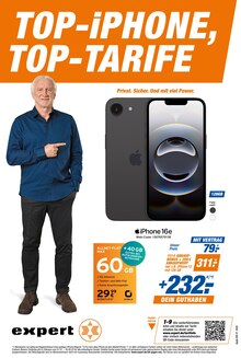 expert Prospekt TOP-iPHONE, TOP-TARIF mit 2 Seiten