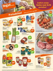 Aktueller tegut Supermarkt Prospekt in Kirchheim und Umgebung, "tegut… gute Lebensmittel" mit 24 Seiten, 22.04.2024 - 27.04.2024