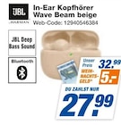 Aktuelles In-Ear Kopfhörer Wave Beam beige Angebot bei expert in Bergisch Gladbach ab 27,99 €