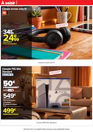 Offre Console PS5 dans le catalogue Carrefour du moment à la page 86