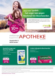 Aktueller mea - meine apotheke Apotheken Prospekt für Senden: Unsere März-Angebote mit 4} Seiten, 01.03.2025 - 31.03.2025