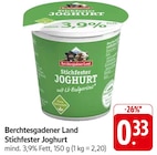Stichfester Joghurt im Angebot bei E center in Stuttgart Stichfester Joghurt Angebote von Berchtesgadener Land bei E center Stuttgart für 0,33 €