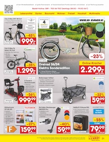 Fahrrad im Netto Marken-Discount Prospekt "Aktuelle Angebote" mit 50 Seiten (Kiel)