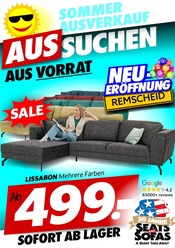 Relaxsessel im Seats and Sofas Prospekt in Bergisch Gladbach Aktueller Seats and Sofas Prospekt mit Relaxsessel, "SOMMER AUSVERKAUF", Seite 1
