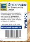 10FACH Punkte auf den gesamten Einkauf bei EDEKA im Rüggow Prospekt für 