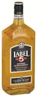 Blended Scotch Whisky 40° - LABEL 5 en promo chez Super U Villiers-le-Bel à 16,10 €