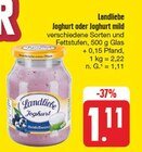 Joghurt oder Joghurt mild bei nah und gut im Sebnitz Prospekt für 1,11 €