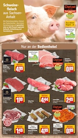 Schweinefleisch im REWE Prospekt in Leipzig Aktueller REWE Prospekt mit Schweinefleisch, "Dein Markt", Seite 14