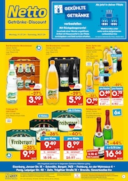 Netto Marken-Discount Prospekt für Crimmitschau: "Gekühlte Getränke", 2 Seiten, 01.07.2024 - 06.07.2024