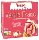 Netto Boussens - Promo CÔNES GLACÉS VANILLE FRAISE X6 Promo CÔNES GLACÉS VANILLE FRAISE X6 à 1,53 € dans le catalogue Netto à Boussens