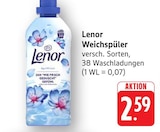 Weichspüler Angebote von Lenor bei E center Neustadt für 2,59 €