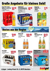 Aktueller Trinkgut Prospekt mit Cola, "Neufahrns größter Getränkemarkt!", Seite 4