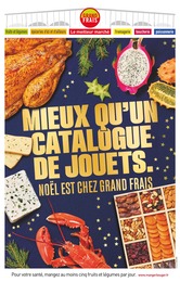 Prospectus Supermarchés Grand Frais en cours, Mieux qu'un catalogue de jouets. Noël est chez Grand Frais, 10 pages, 04/12/2023 - 17/12/2023 Catalogue Supermarchés Grand Frais en cours à Cormeilles-en-Parisis et alentours, Mieux qu'un catalogue de jouets. Noël est chez Grand Frais, 10 pages, 04/12/2023 - 17/12/2023