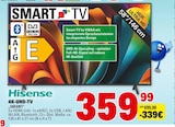 4K-UHD-TV Angebote von Hisense bei Marktkauf Heilbronn für 359,99 €