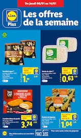 Promos Poulet pané dans le catalogue "SOLDES ! SOLDES ! Économisez jusqu'à 80 %" de Lidl à la page 8