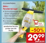 Akku-Fensterreiniger im Angebot bei Netto Marken-Discount in Fürth Akku-Fensterreiniger Angebote von CLEANmaxx bei Netto Marken-Discount Fürth für 29,99 €