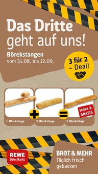 Brötchen im aktuellen REWE Prospekt (Duisburg) Brötchen im REWE Prospekt "Dein Markt" mit 35 Seiten (Duisburg)