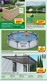 Wäschespinne im toom Baumarkt Prospekt "Respekt, wer's selber macht." mit 20 Seiten (Hannover)