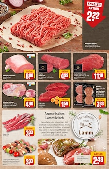 Fleischspieße Angebot im aktuellen REWE Prospekt auf Seite 11