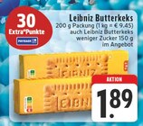 Aktuelles Butterkeks oder Butterkeks weniger Zucker Angebot bei EDEKA in Hamm ab 1,89 €