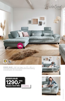Ecksofa im aktuellen Kabs Prospekt (Essen) Ecksofa im Kabs Prospekt "HAPPY FAMILY!" mit 50 Seiten (Essen)