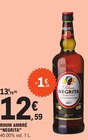 Rhum Ambré - Negrita en promo chez E.Leclerc Valence à 12,59 €