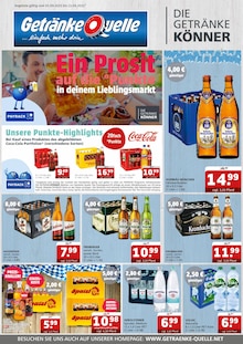 Bier im Getränke Quelle WVG Prospekt "...einfach mehr drin" mit 6 Seiten (Raguhn-Jeßnitz)