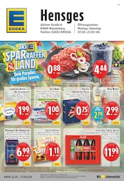 EDEKA Prospekt: "Aktuelle Angebote", 24 Seiten, 22.09.2025 - 27.09.2025