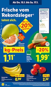 Bananen im Lidl Prospekt "LIDL LOHNT SICH" mit 66 Seiten (Pforzheim)