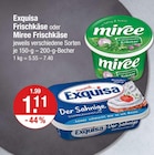 Frischkäse im V-Markt Prospekt Frischkäse von Exquisa im aktuellen V-Markt Prospekt für 1,11 €