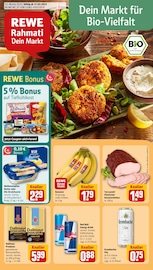 Aktueller REWE Prospekt mit Bananen, "Dein Markt", Seite 1