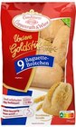 Unsere Goldstücke 9 Weizenbrötchen oder 9 Baguette-Brötchen Angebote von Coppenrath & Wiese bei REWE Garbsen für 1,49 €