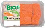 4 pavés de saumon sans arêtes bio - PRODUCTEURS ET COMMERCANTS - Intermarché à Angers 4 pavés de saumon sans arêtes bio - PRODUCTEURS ET COMMERCANTS en promo chez Intermarché Angers à 15,99 €