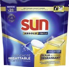 Tablettes de lave-vaisselle  CAPS Absolu Dégraissant* - SUN en promo chez Casino Supermarchés Montauban à 6,90 €