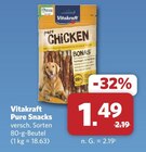 Pure Snacks im Angebot bei combi in Lippstadt Pure Snacks Angebote von Vitakraft bei combi Lippstadt für 1,49 €