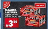 Alkaline-Batterien Mignon AA Angebote von Gut & Günstig bei E center Darmstadt für 3,59 €