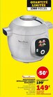 Multicuiseur Intelligent Cookeo+ - MOULINEX en promo à 149,00 € chez Hyper U Multicuiseur Intelligent Cookeo+ - MOULINEX dans le catalogue Hyper U