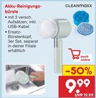 Aktuelles Akku-Reinigungs-bürste Angebot bei Netto Marken-Discount in Oldenburg ab 9,99 €