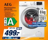 Waschmaschine L6FL831EX Angebote von AEG bei expert Kempten für 499,00 €