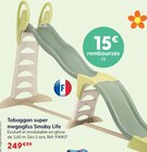 Toboggan super megagliss - Smoby Life en promo chez La Grande Récré Rouen à 249,99 €