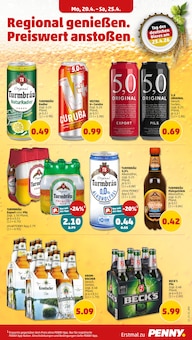 Becks im Penny Prospekt "Wer günstig will, muss Penny." mit 38 Seiten (Hamburg)