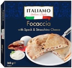 Focaccia with Speck & Stracchino Cheese - ITALIAMO en promo chez Lidl Focaccia with Speck & Stracchino Cheese - ITALIAMO dans le catalogue Lidl